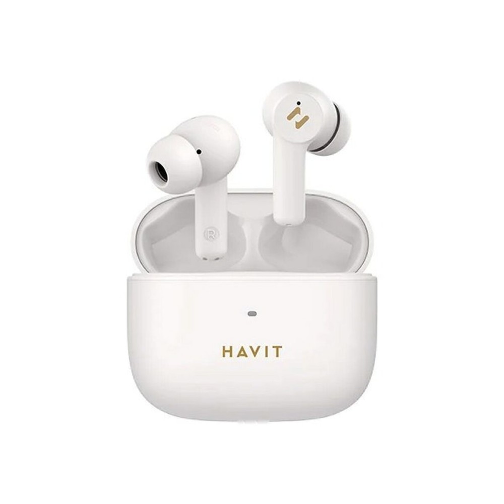 Kabellose Kopfhörer mit Ladebox Havit TW958 PRO Beige