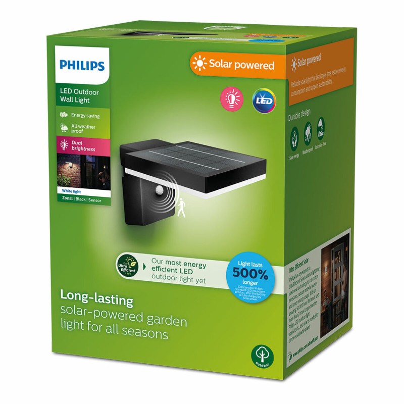 Applique Murale Philips 1,3 W 250 Lm Solaire Carré (3000 K)