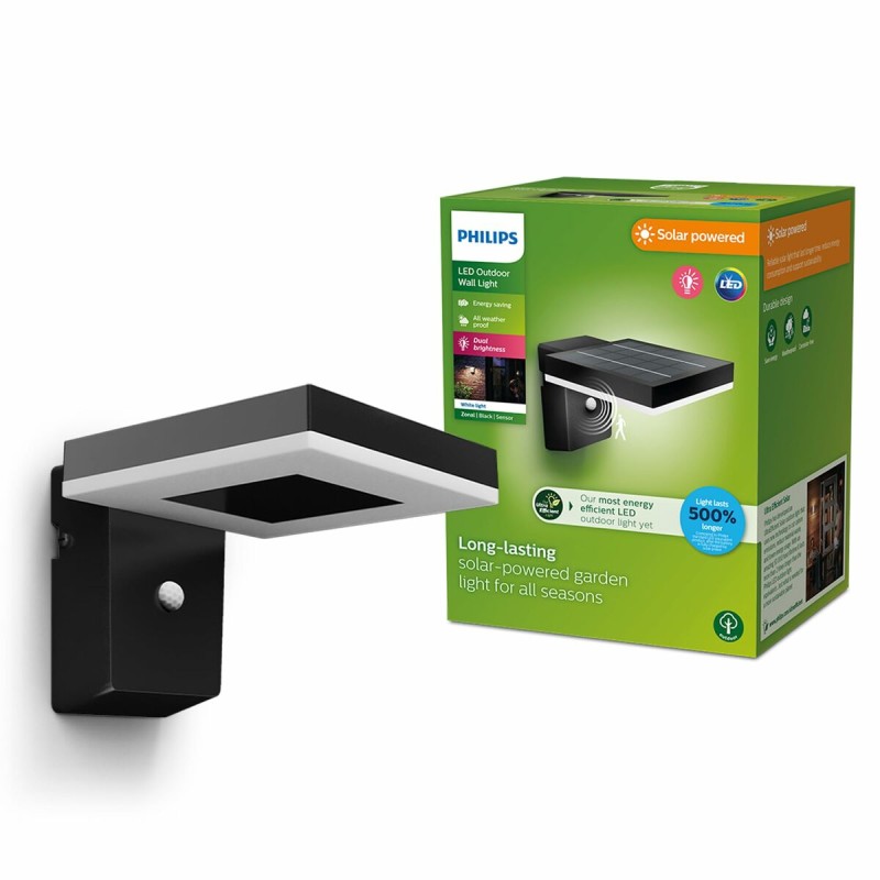 Wall Light Philips 1,3 W 250 Lm Solar Squared (3000 K)