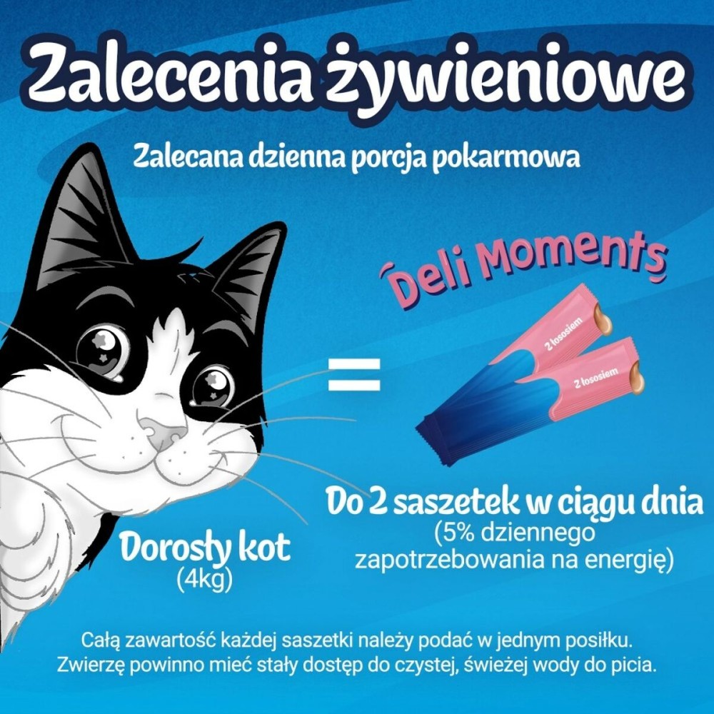Snack for Cats Purina Felix Deli Moments Salmon 4 x 10 g