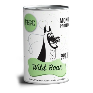 Nassfutter Paka Zwierzaka Pepe Wild Boar Wildschwein 400 g