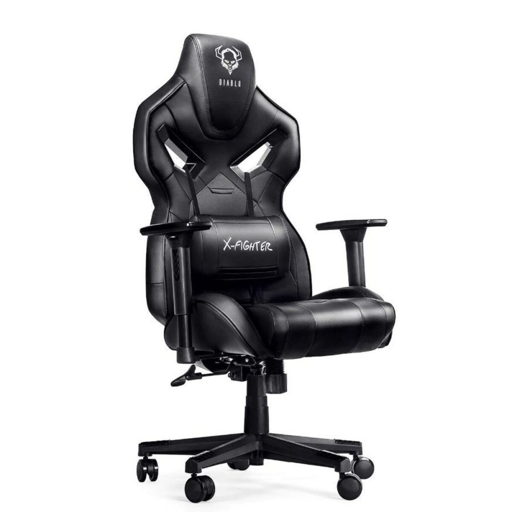 Chaise de jeu Diablo Chairs X-FIGHTER Noir
