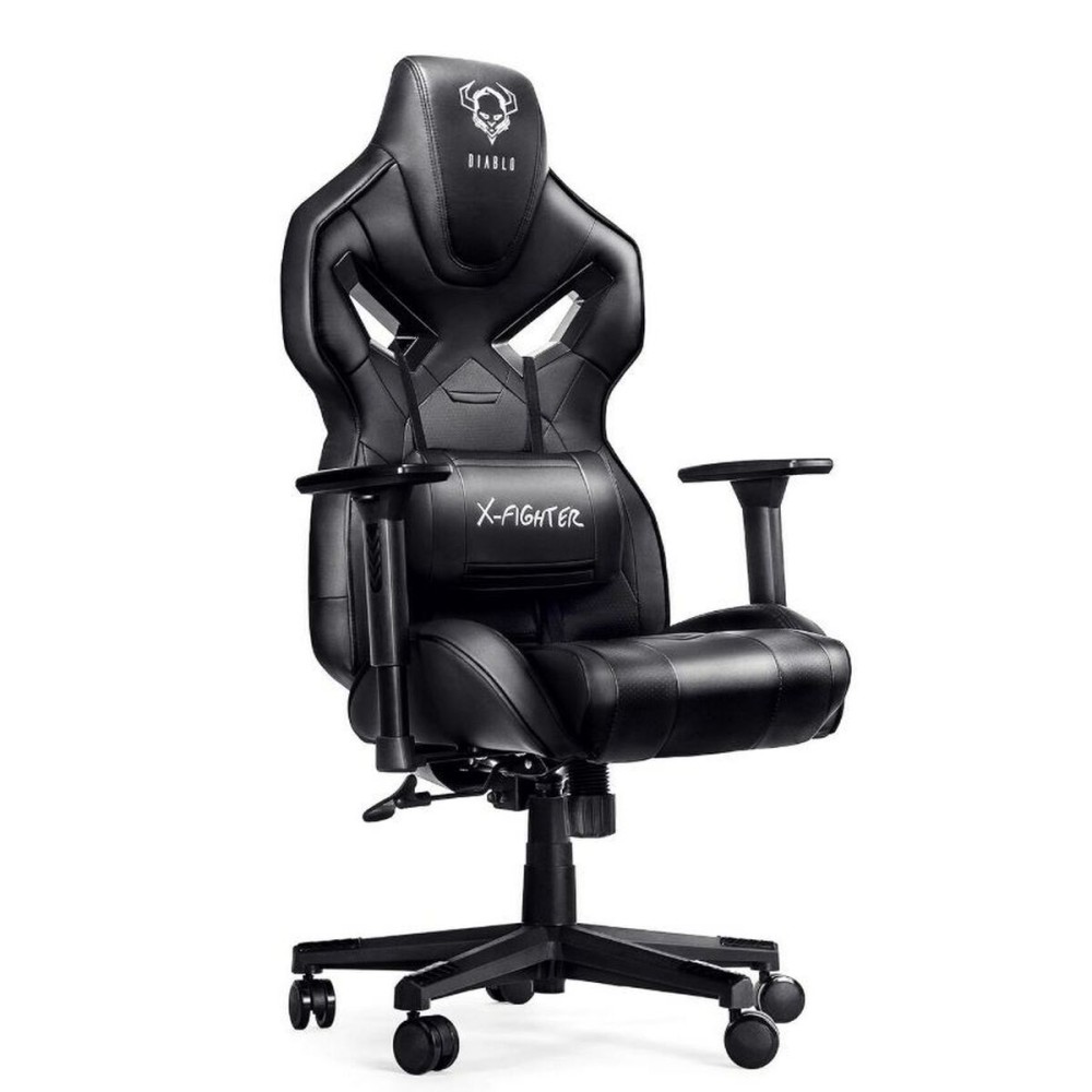 Chaise de jeu Diablo Chairs X-FIGHTER Noir