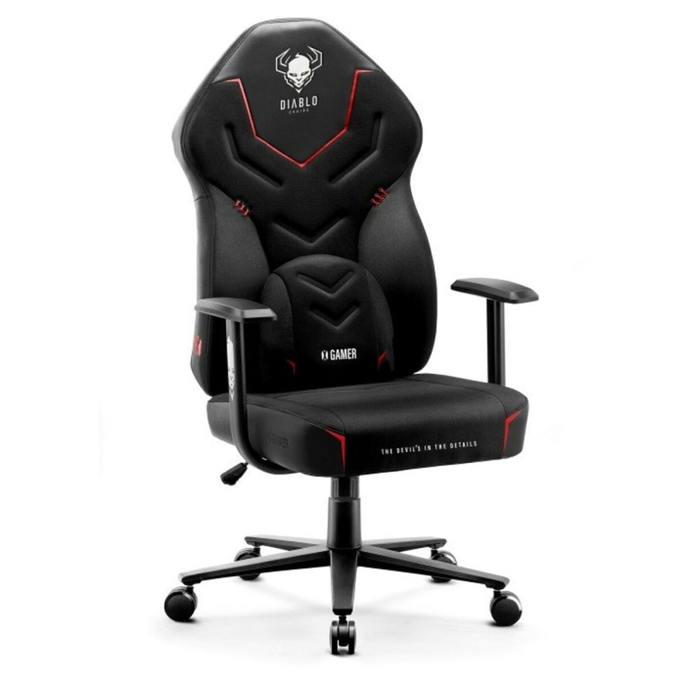Chaise de jeu Diablo Chairs Diablo X-GAMER 2.0 Normal Noir