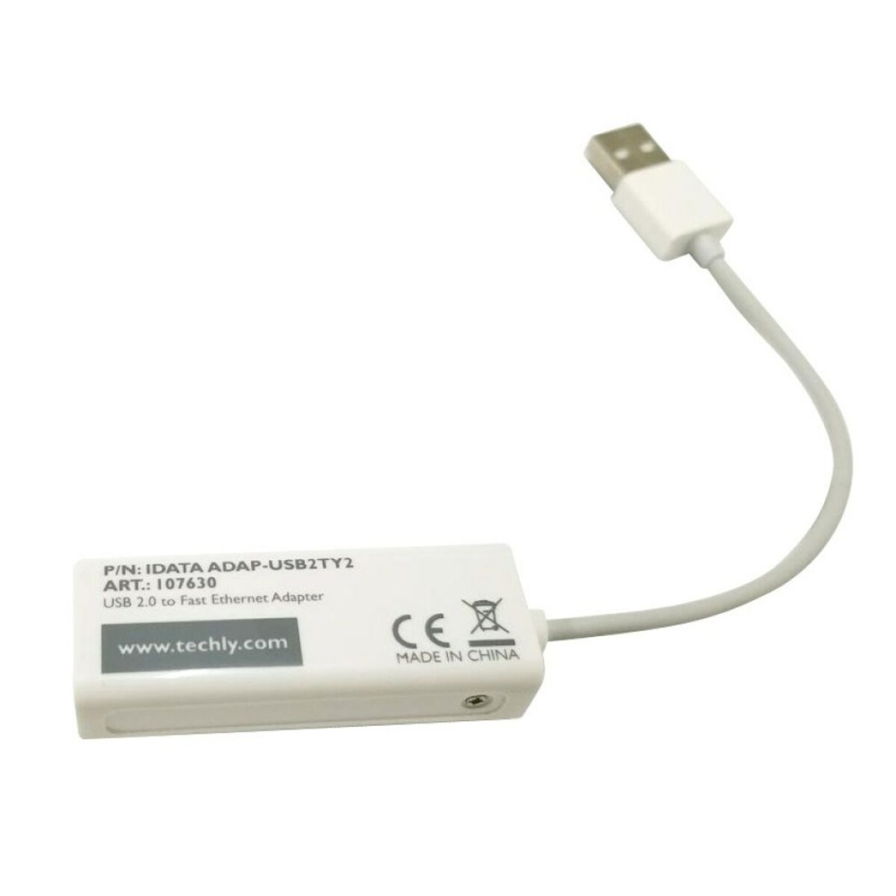 Adaptateur USB vers Ethernet Techly 107630 15 cm