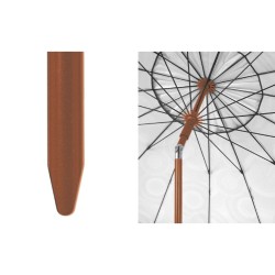 Parasol Bleu 220 cm UPF 50+