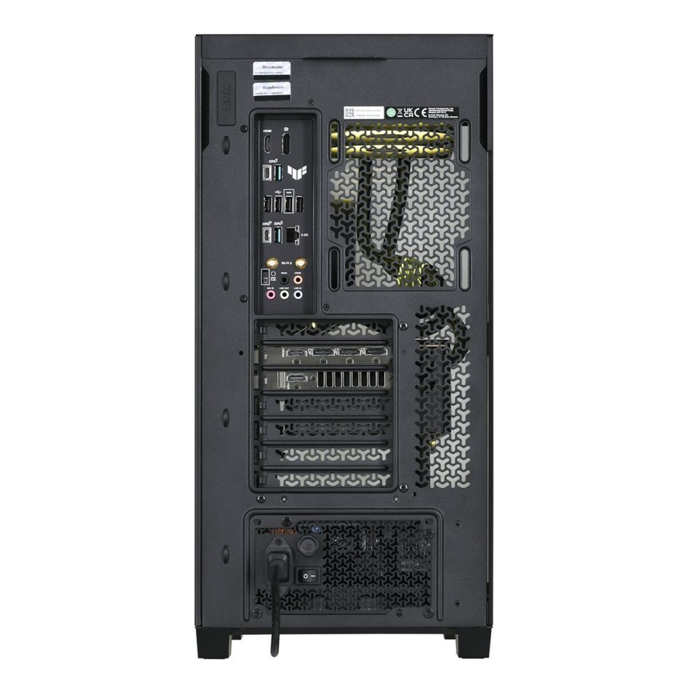 PC de bureau Actina Actina iCUE 9800X3D/64B/2TB/RTX5090/1000W 64 GB RAM 2 TB SSD AMD Ryzen 7 9800X3D