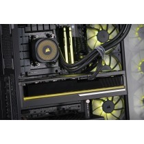 PC de bureau Actina Actina iCUE 9800X3D/64B/2TB/RTX5090/1000W 64 GB RAM 2 TB SSD AMD Ryzen 7 9800X3D