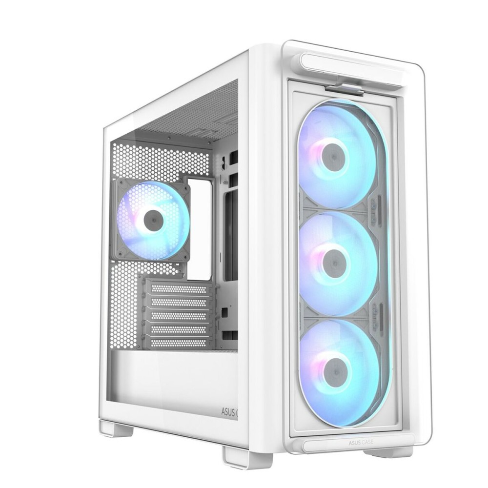 Boîtier ATX semi-tour Asus 90DC00K3-B19010 Blanc Multicouleur