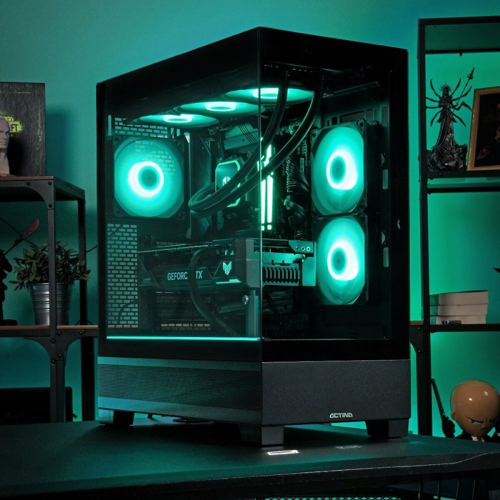 PC de bureau Actina KOMACNGIP0294 32 GB RAM 1 TB SSD AMD Ryzen 7 9800X3D