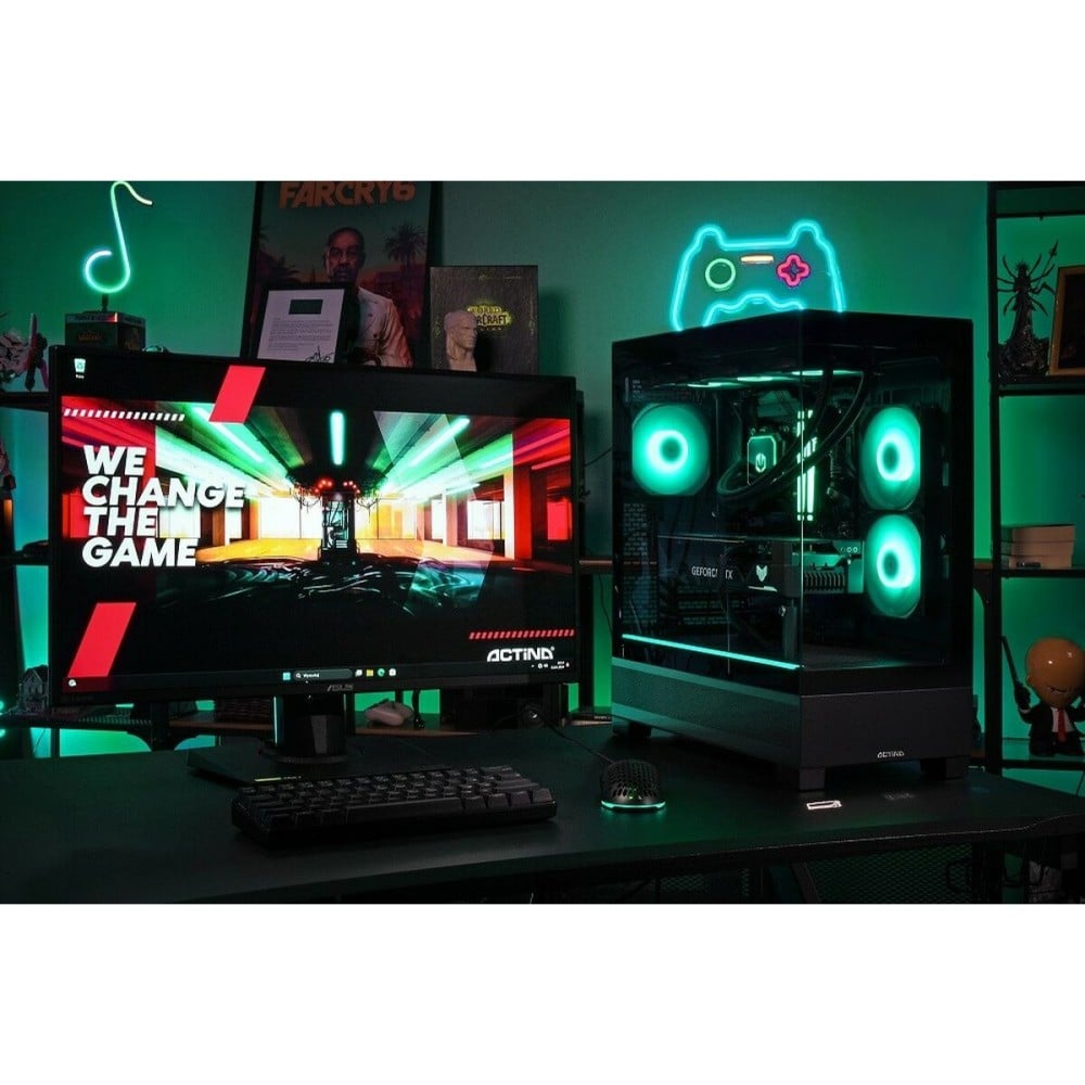 PC de bureau Actina KOMACNGIP0294 32 GB RAM 1 TB SSD AMD Ryzen 7 9800X3D