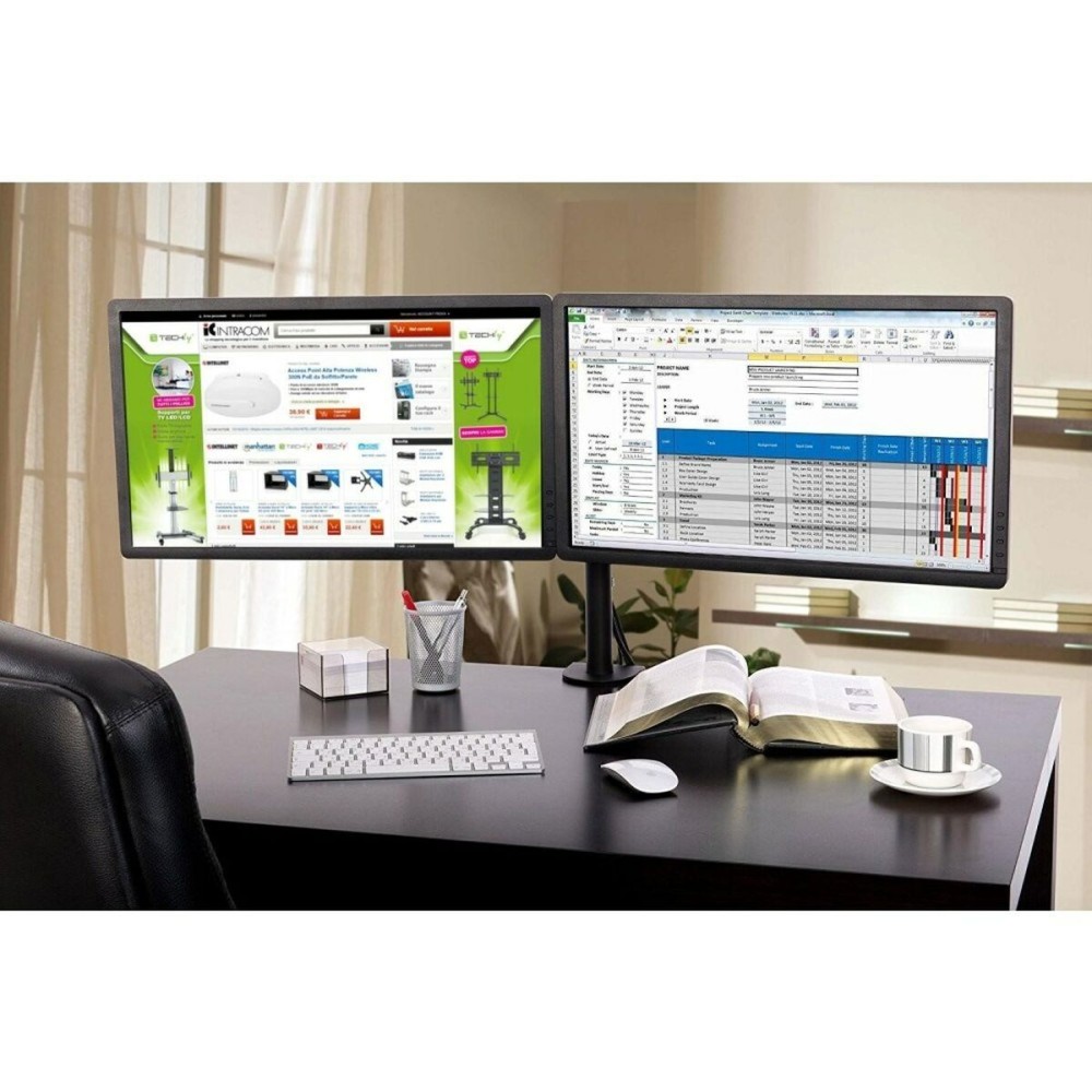Bildschirm-Träger für den Tisch Techly 027514 27" 13"