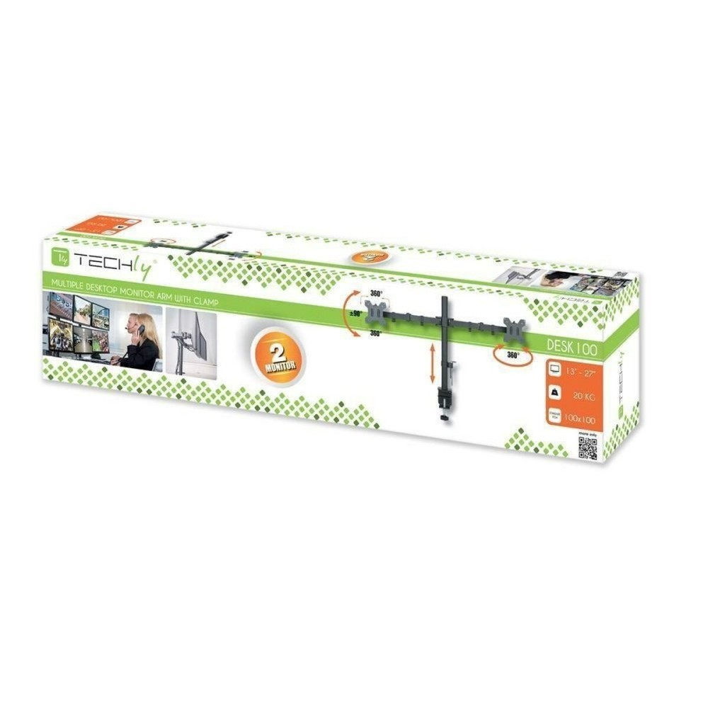 Bildschirm-Träger für den Tisch Techly 027514 27" 13"