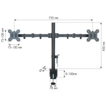 Bildschirm-Träger für den Tisch Techly 027514 27" 13"