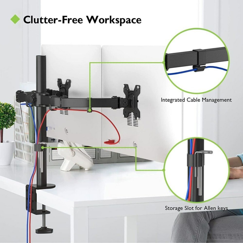 Bildschirm-Träger für den Tisch Techly 027514 27" 13"