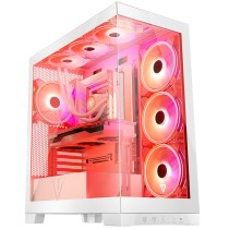 ATX Semi-tower Box Modecom Volcano SPACE APEX ARGB White