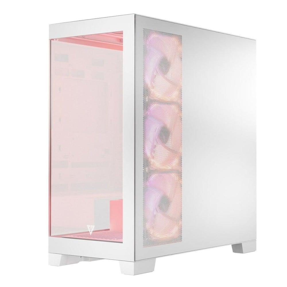 Boîtier ATX semi-tour Modecom Volcano SPACE APEX ARGB Blanc