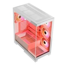 Boîtier ATX semi-tour Modecom Volcano SPACE APEX ARGB Blanc