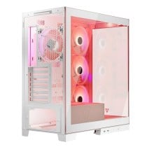 Boîtier ATX semi-tour Modecom Volcano SPACE APEX ARGB Blanc