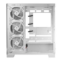 Boîtier ATX semi-tour Modecom Volcano SPACE APEX ARGB Blanc