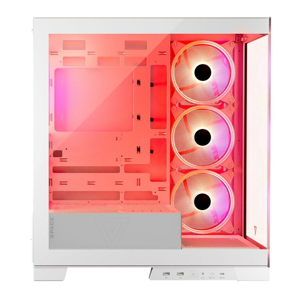 ATX Semi-Tower Gehäuse Modecom Volcano SPACE APEX ARGB Weiß