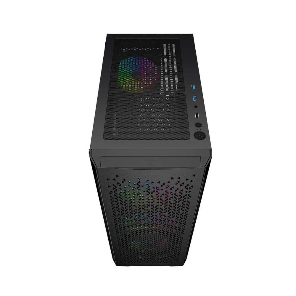 ATX Semi-tower Box GEMBIRD CCC-FC-400X Black Multicolour