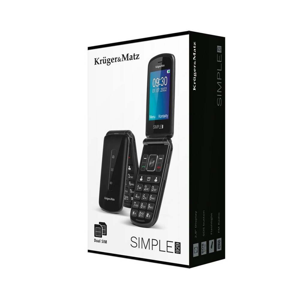 Mobiltelefon für ältere Erwachsene Kruger & Matz KM0929.1 2.8"