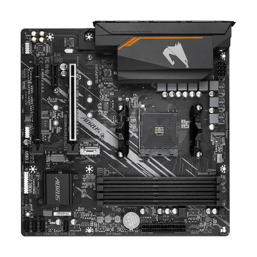 Carte Mère Gigabyte B550M AORUS ELITE mATX AM4 AMD B550 AMD AM4