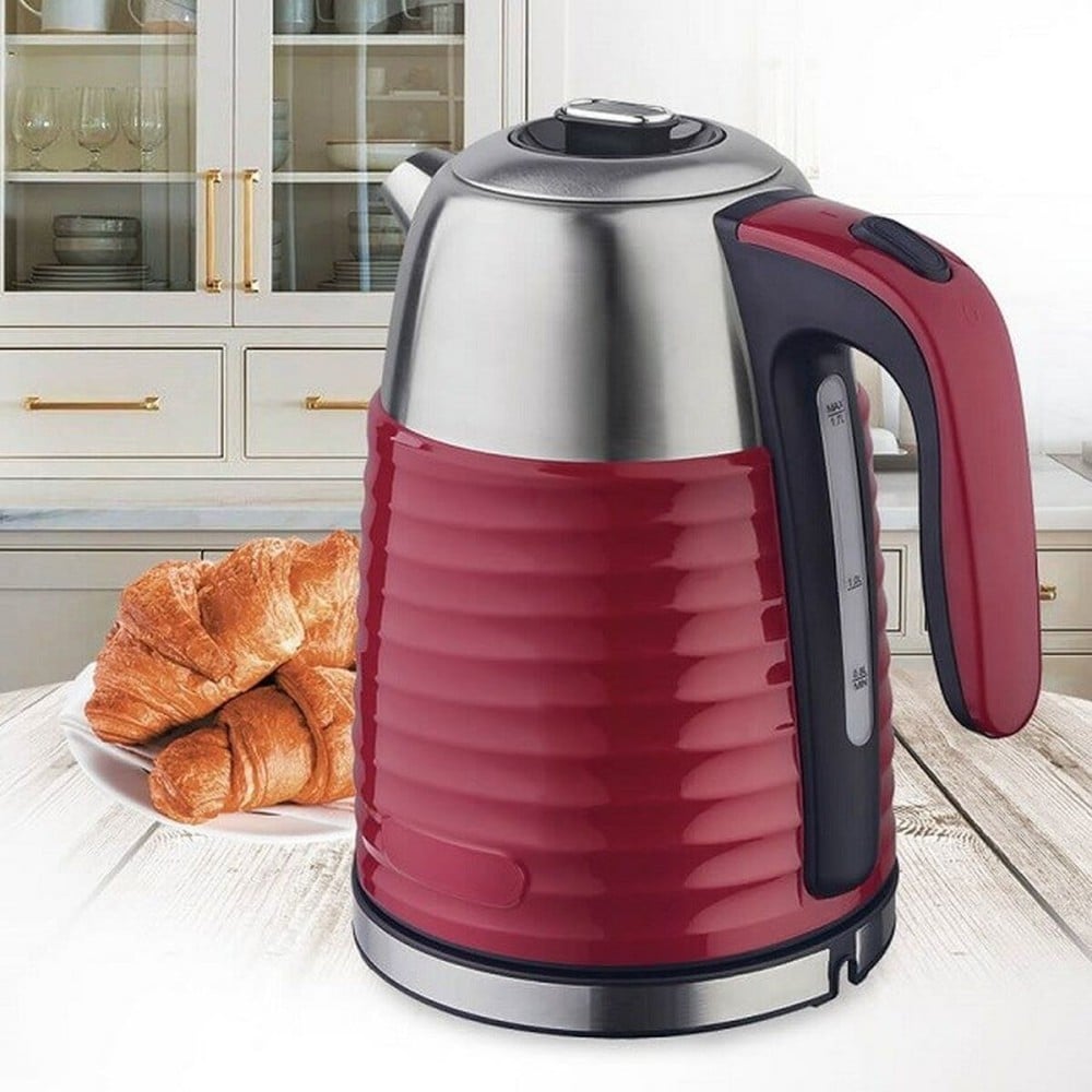 Wasserkocher Feel Maestro MR-051 Schwarz Rot 2200 W 1,7 L