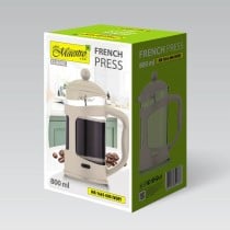 Teekanne Feel Maestro MR-1665-800 Elfenbein Edelstahl Borosilikatglas 800 ml