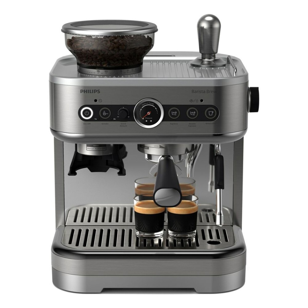 Cafetière superautomatique Philips PSA3218/01 Noir Acier 1350 W 15 bar 2,3 L