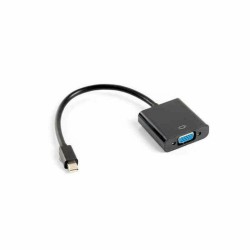 Mini DisplayPort to VGA Adapter Lanberg AD-0006-BK Black 20 cm