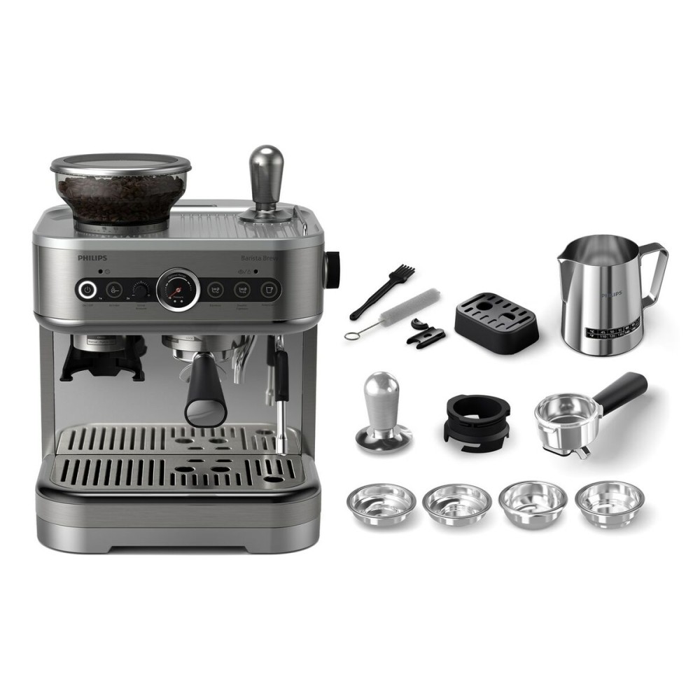 Cafetière superautomatique Philips PSA3218/01 Noir Acier 1350 W 15 bar 2,3 L