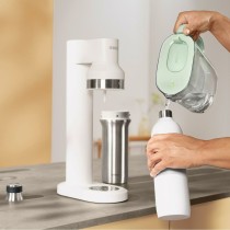 Thermosflasche Brita 1046735 Weiß Silberfarben Edelstahl