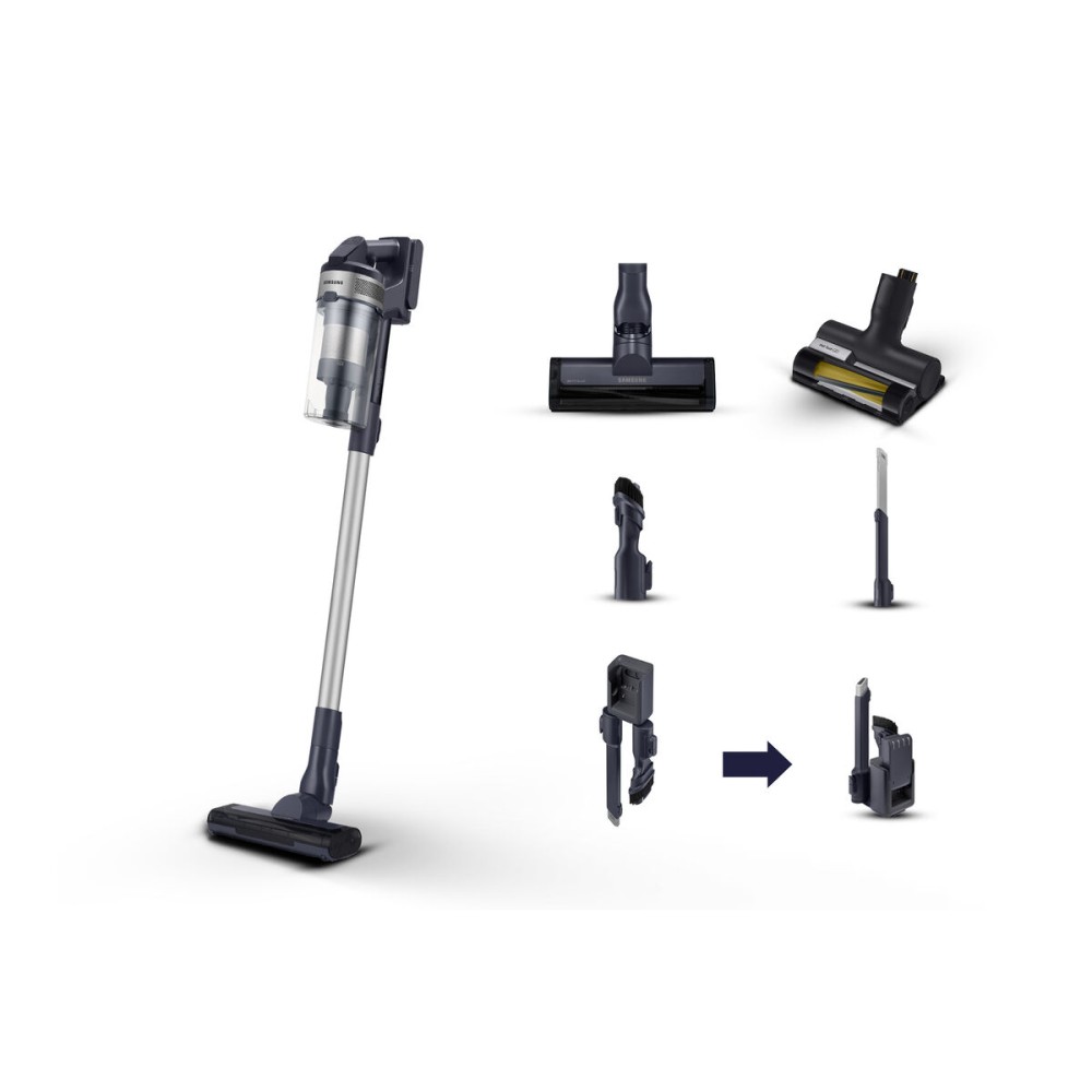 Besenstaubsauger Samsung Jet 65 Pet VS15A60AGR5/WA Schwarz Silberfarben 150 W 410 W