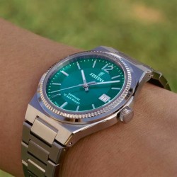 Montre Homme Festina F20035/5 Vert Argenté (Ø 35 mm)