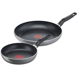 Set of Frying Pans Tefal G2739053 Black Ø 26 cm