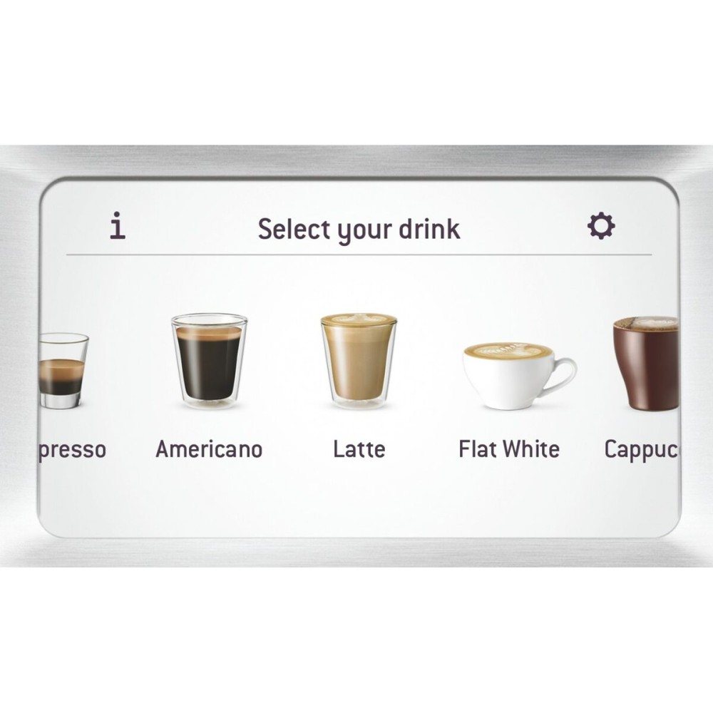 Superautomatische Kaffeemaschine Sage SES880BTR4EEU1 Schwarz Stahl 1680 W 2 L 250 g