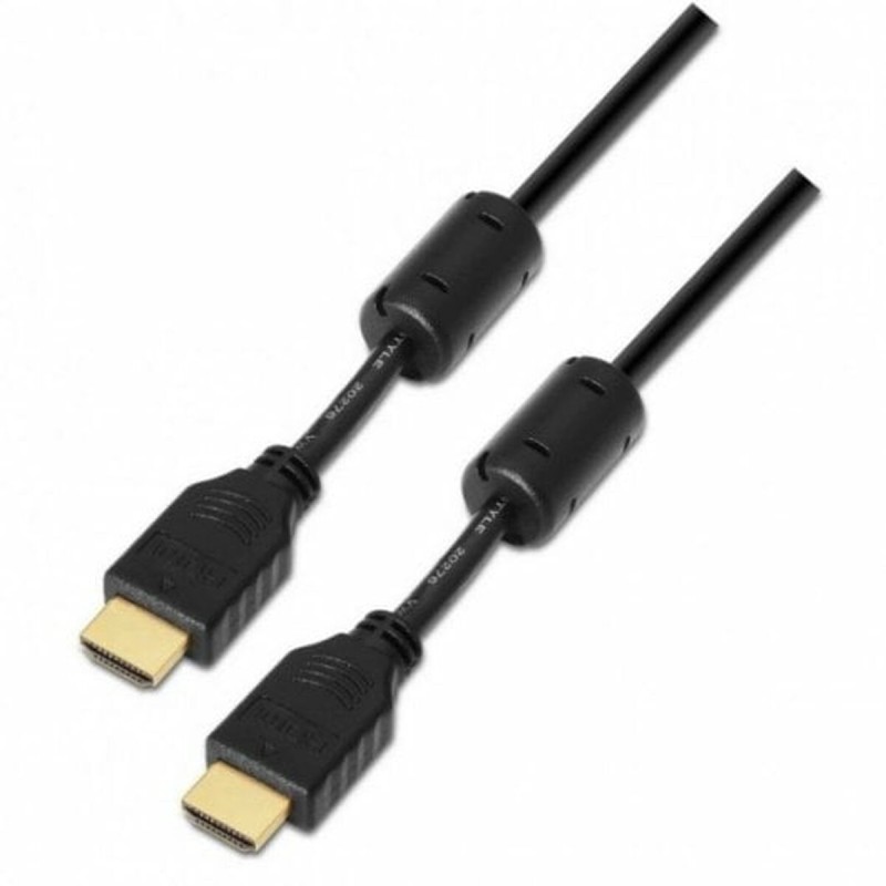 HDMI Cable Aisens Black 1,8 m