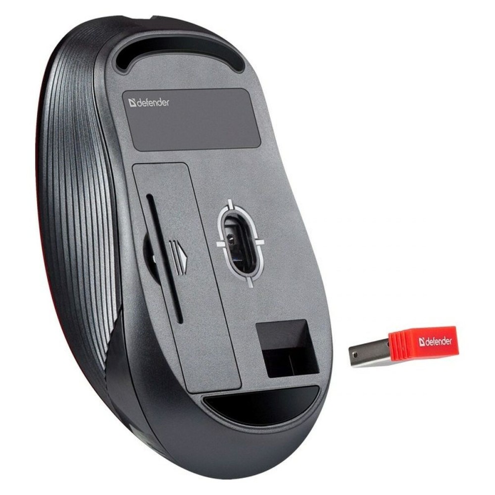 Schnurlose Mouse Defender GASSA MM-105 RF SILENT Grau 1600 dpi