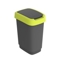 Waste bin Rotho Twist Lime Plastic 10 L