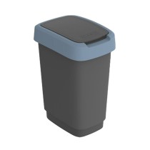 Waste bin Rotho Twist Blue Blue Plastic 10 L