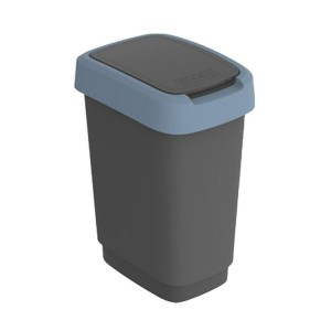 Waste bin Rotho Twist Blue Blue Plastic 10 L