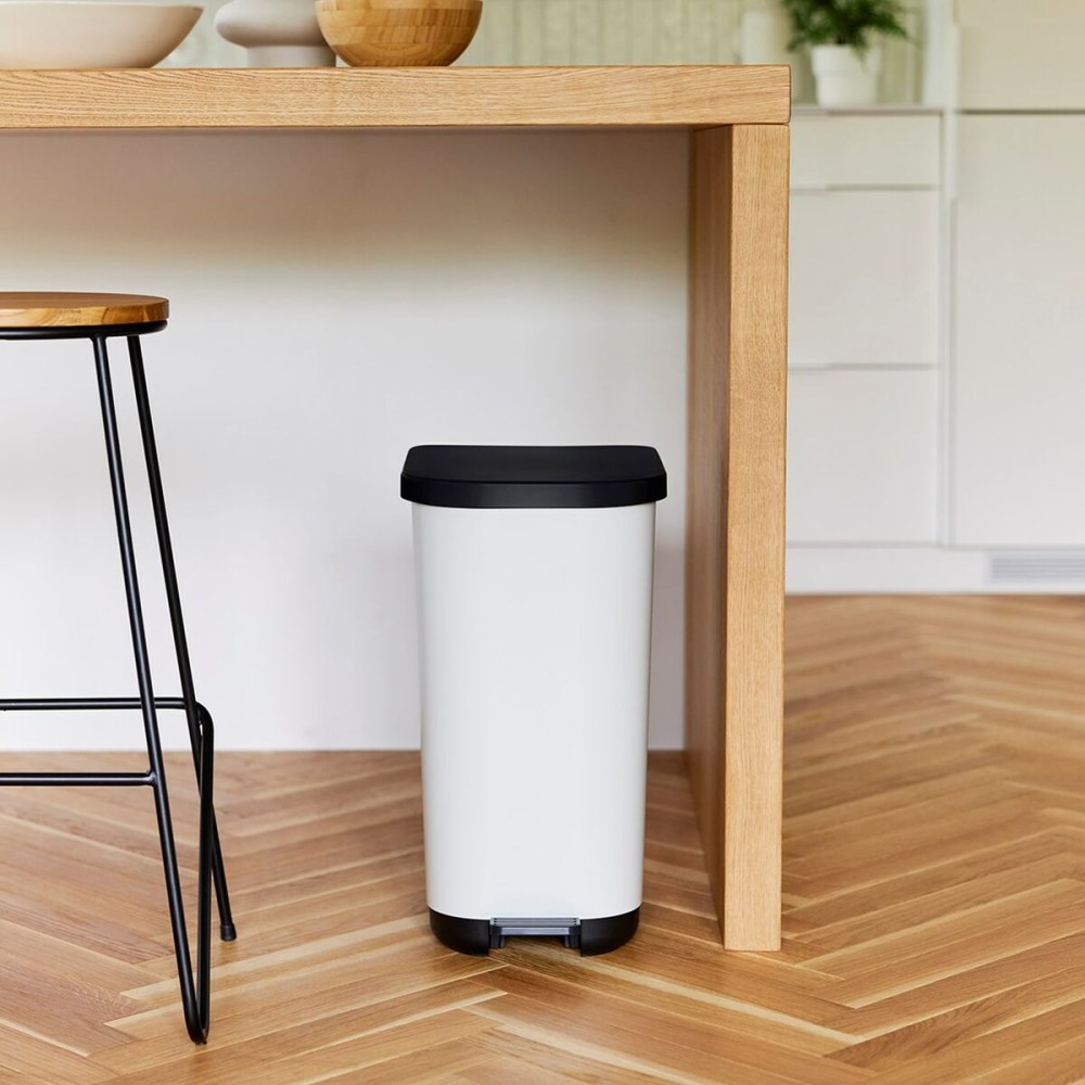 Waste bin Rotho Ribo Blue Blue Plastic 35 L