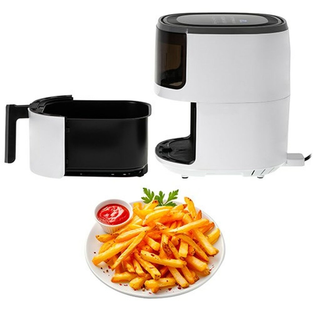 Heißluftfritteuse Adler CR 6313 Schwarz Silberfarben 2000 W 5 L