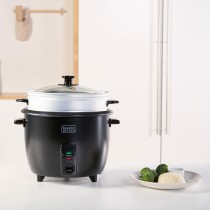 Reiskocher Black & Decker ES9680120B Schwarz Edelstahl 700 W 29 x 29 x 29 cm 1,8 L