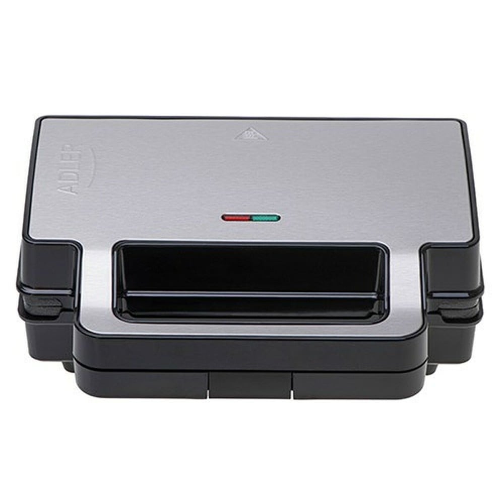 Sandwich Maker Adler AD 3073 Black Silver