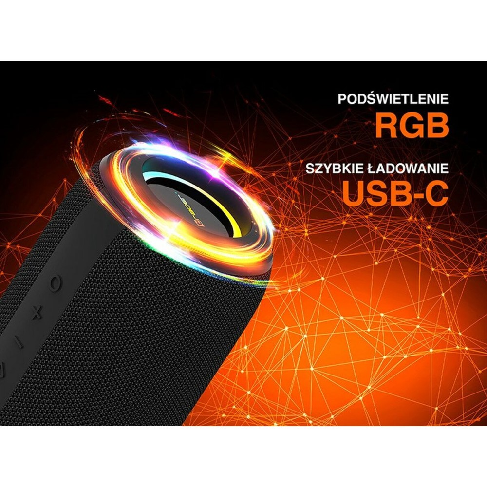 Haut-parleurs bluetooth portables Tracer XtremeBeat TWS Noir 15 W
