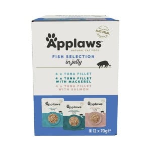 Cat food Applaws Fish selection multipack in broth Fish