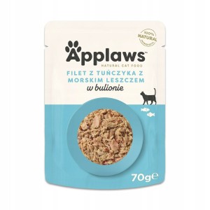 Katzenfutter Applaws Tuna fillet with sea bream in broth Fisch 70 g